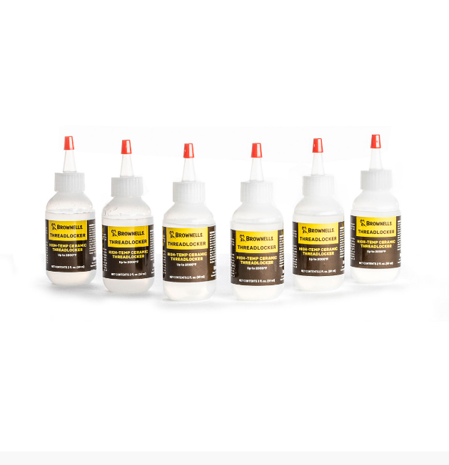 Brownells High Temp Ceramic Threadlocker 2oz Bottle