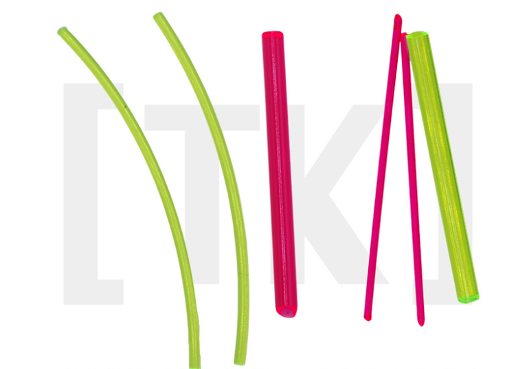 Tandemkross Fiberoptic Light Pipes for Optics