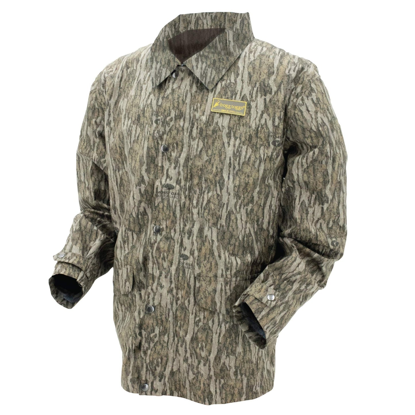 FROGG TOGGS Men's Pilot Field Coat, mossy oak bottomland, XL