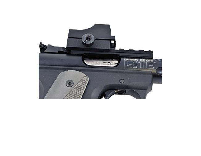 TANDEMKROSS "Shadow Picatinny Rail for Ruger Mark Series and 22/45 (Black)