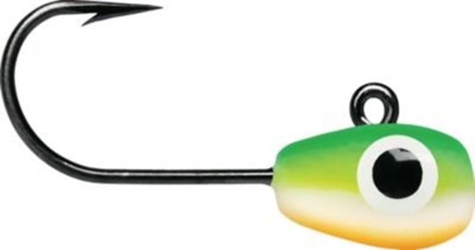 VMC Pug Bug Jig 1/16 oz Green Orange Glow 2 pack