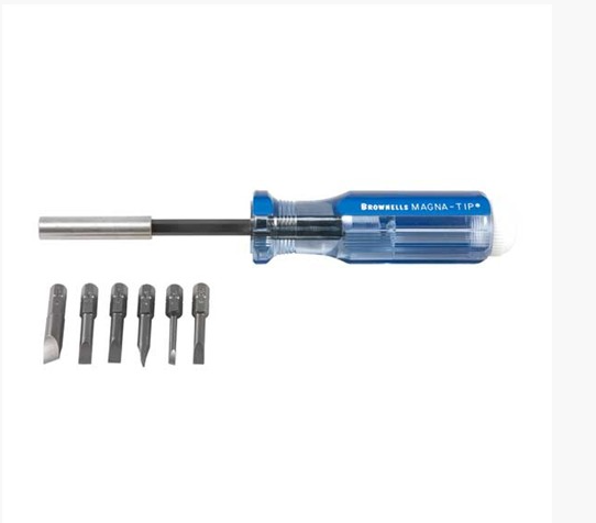 Brownells MAGNA-TIP 7 Piece Screwdriver Set Winchester 94 Top Eject