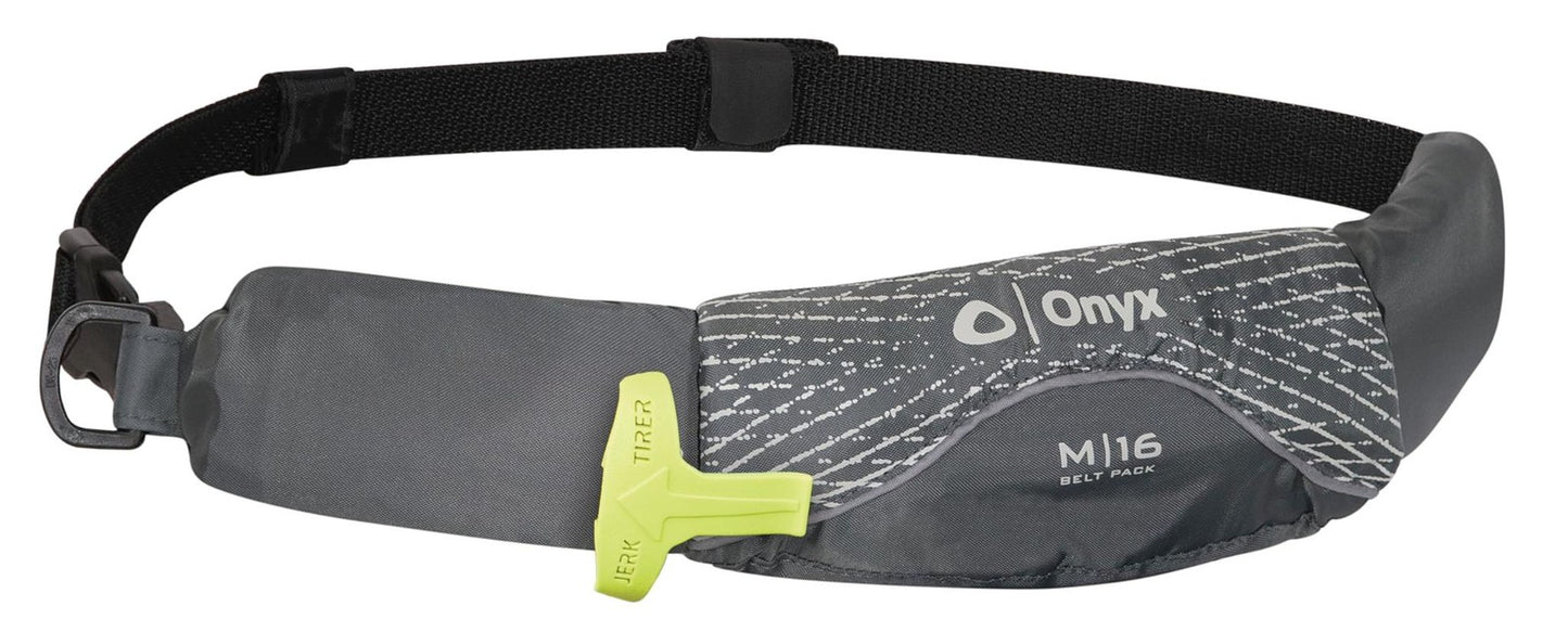 Onyx M-16 Manual Inflatable Belt Pack, U.S. Coast Guard Approved, Low Profile, C