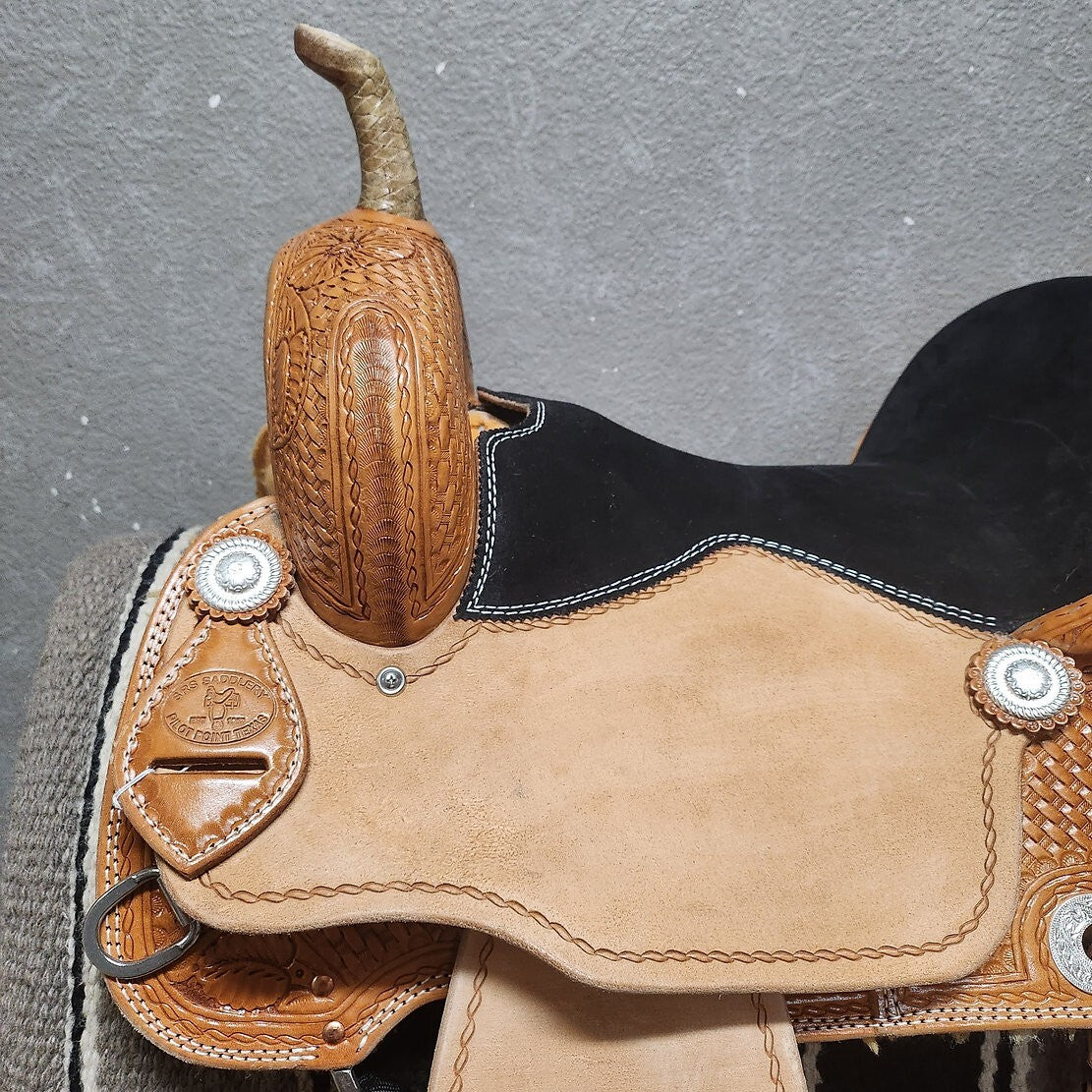 SRS Saddlery Barrel Saddles 14"-14.5"
