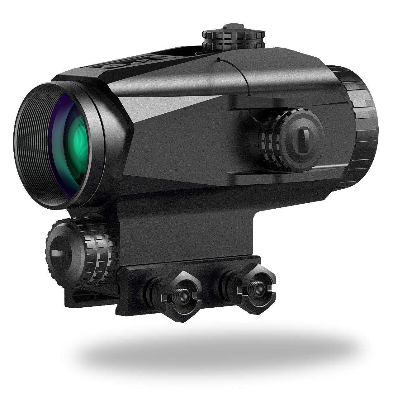 Swampfox Trihawk 3x30 Prism Scope, Green MOA Reticle