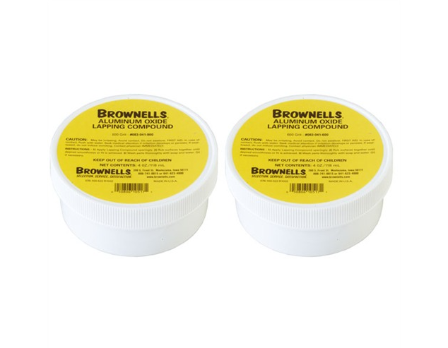 Brownells Lapping Compound Aluminum Oxide or Garnet 600 800 Grit 4 oz