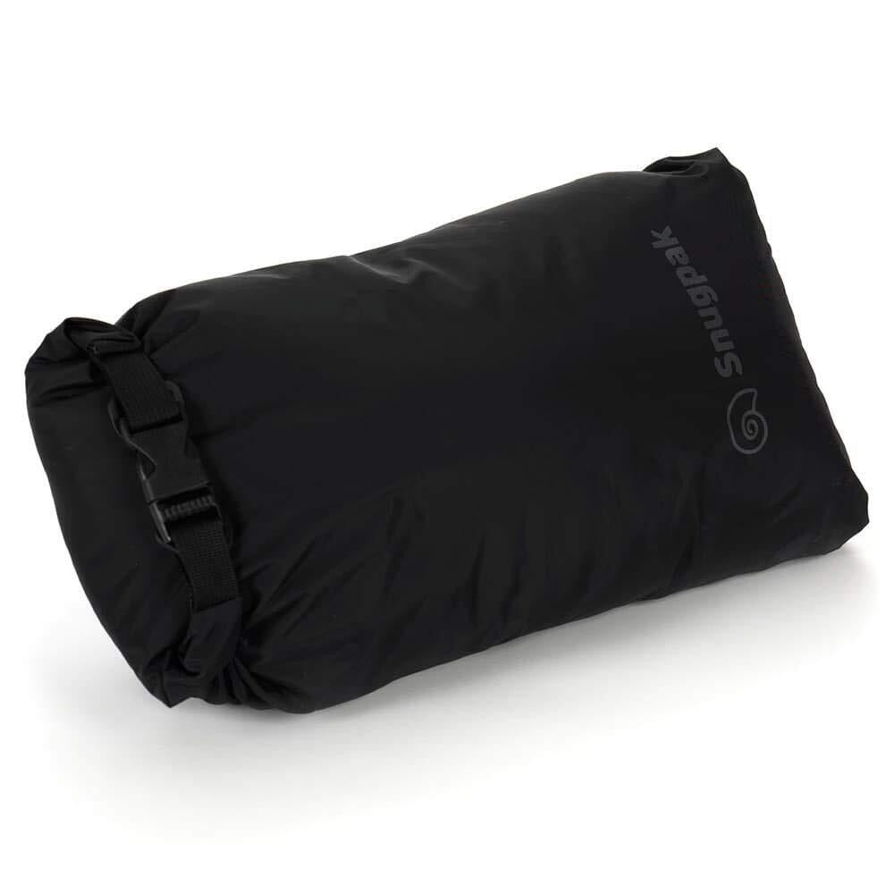 Snugpak Dri-Sak, Waterproof Storage Bag with Roll and Clip Seal, Black - Large