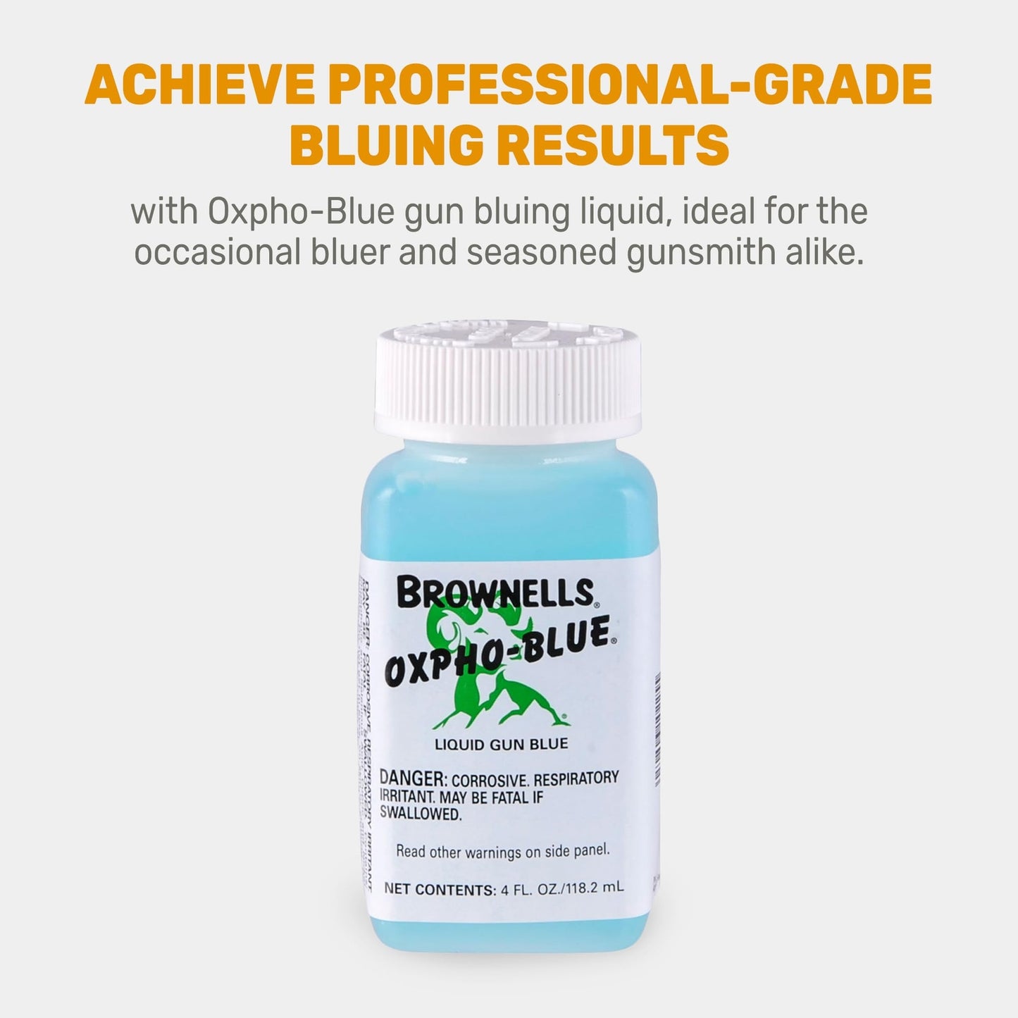 Brownells Oxpho-Blue Liquid Gun Blue, Cold Bluing Solution