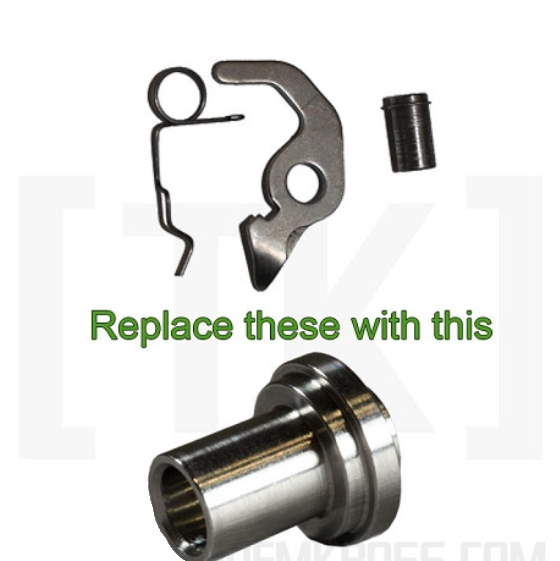 Tandemkross Steel Hammer Bushing for Ruger Mark III and MKIII 22/45