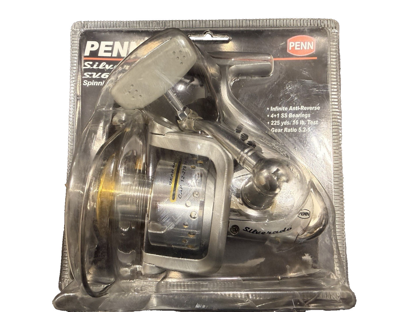 PENN SILVERADO SV6000 SPINNING FISHING REEL 5.2-1