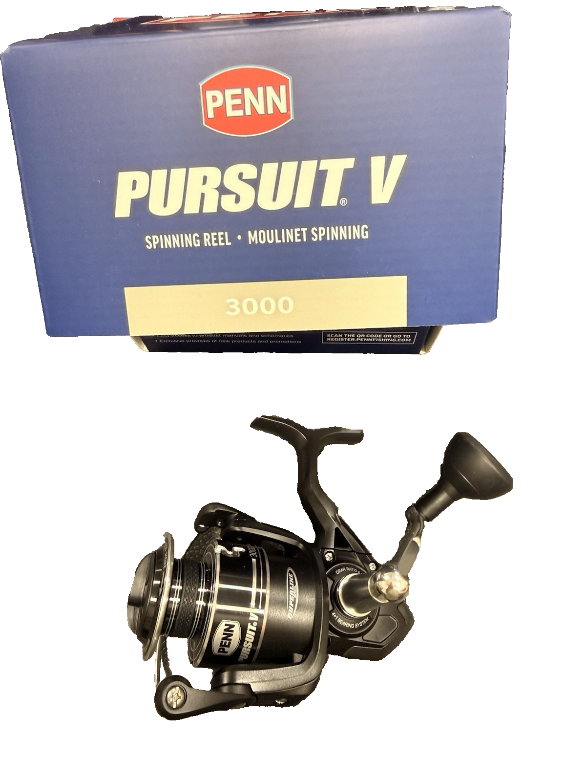 PENN Pursuit V 3000 Spinning Reel HT-100 Drag Braid Ready Boxed
