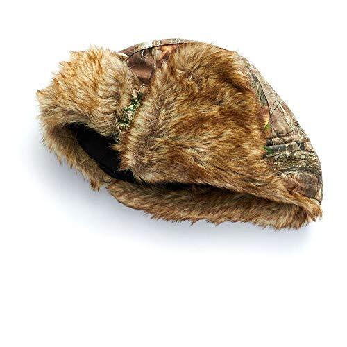 HOT SHOT Men’s Camo Sabre Trapper Hat – Realtree Edge Outdoor Hunting Camouflage