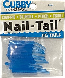Cubby Lures Nail Tail Jig Tails
