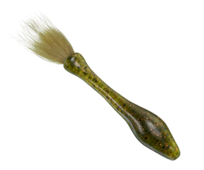 Rabid Baits Fox Shot Drop Shot Soft Plastic Bait 6 Pack with Fox Fur Tail