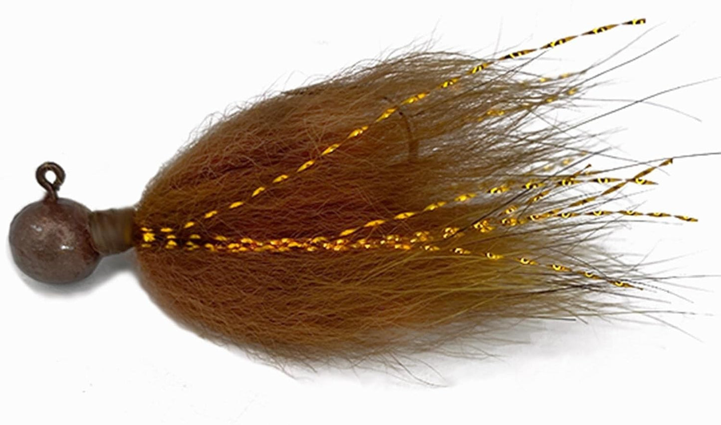 Rabid Baits Arctic Fox Hair Jig Real Fox Fur Bass Jig