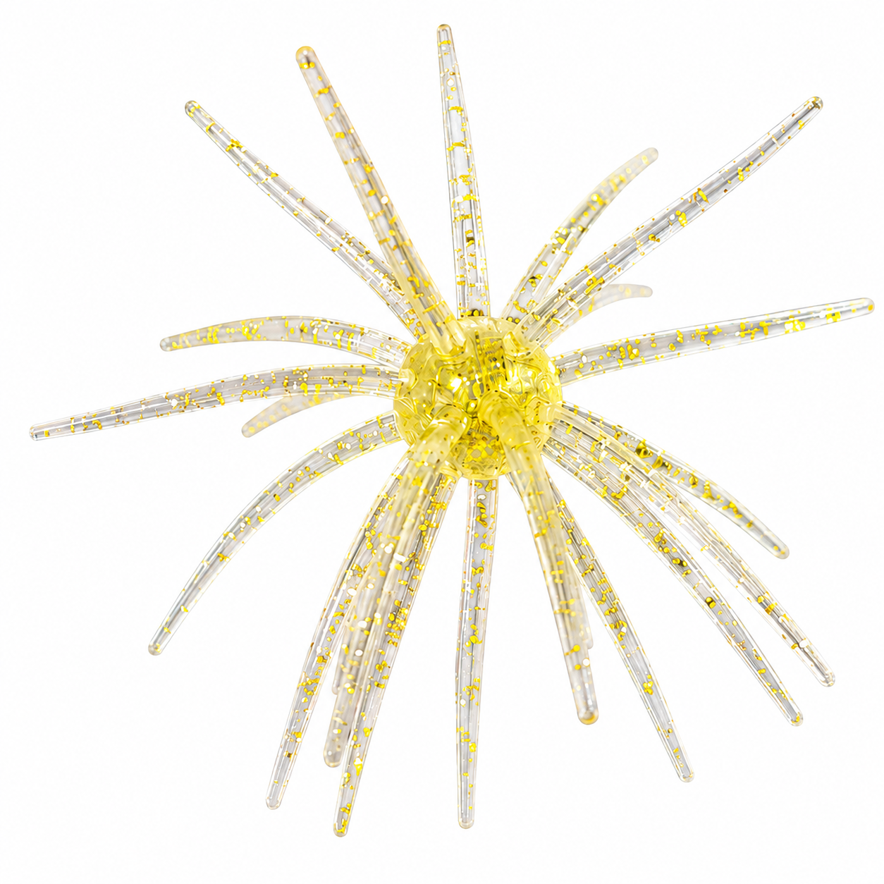 BFT Mini Urchin 2.5" Spiny Dice Bait DuraFlex Buoyant Finesse 4 Pack