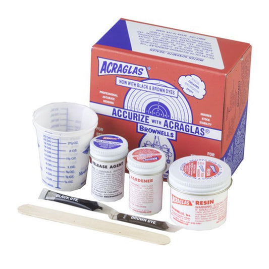 Brownells ACRAGLAS Bedding Non-Flammable 2-Gun Kit 4oz