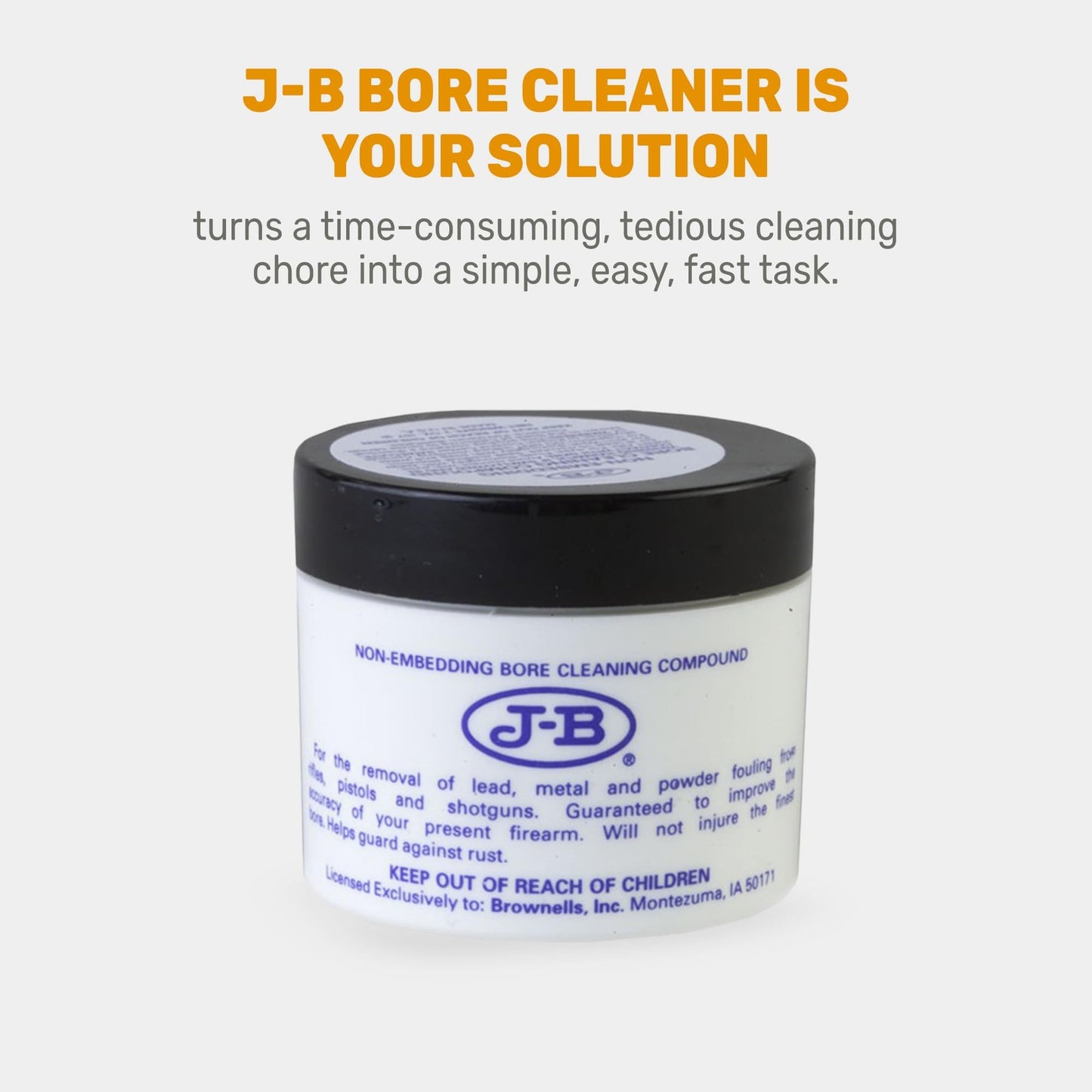 Brownells J-B Bore Cleaning Compound 2oz