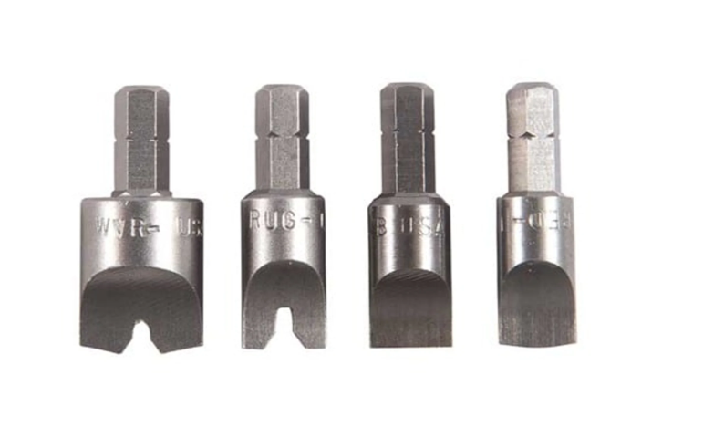 Brownells Magna-Tip Windage Screw Bits Set 4 Pack No Handle