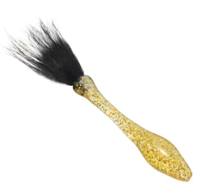 Rabid Baits Fox Shot Drop Shot Soft Plastic Bait 6 Pack with Fox Fur Tail