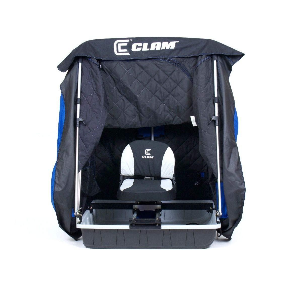Clam Corporation 112564 Legend XL Thermal - 1 Man - Grey Base & Deluxe Seat