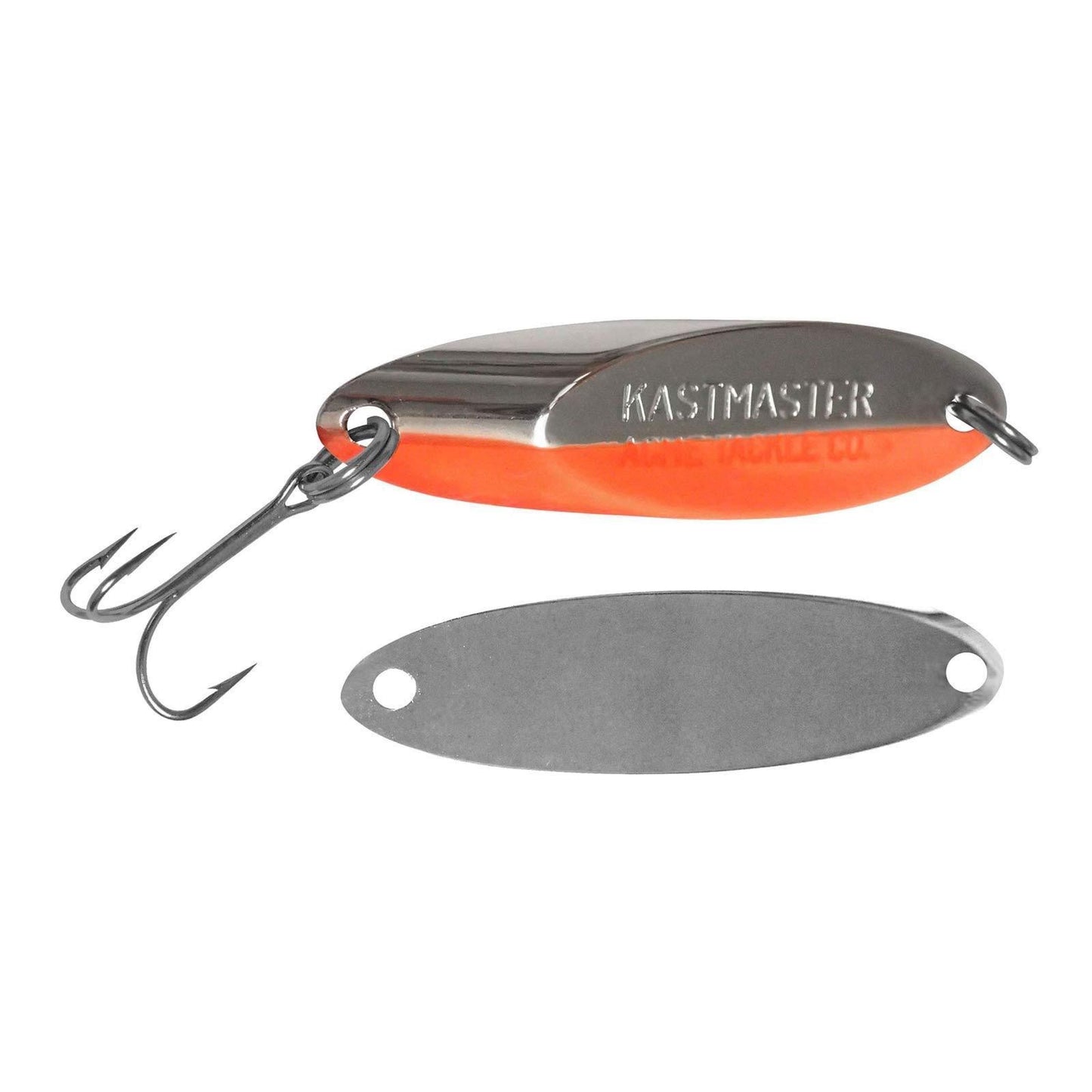 Acme Kastmaster Fishing Lure, Chrome Fluorescent, 1/4 oz.