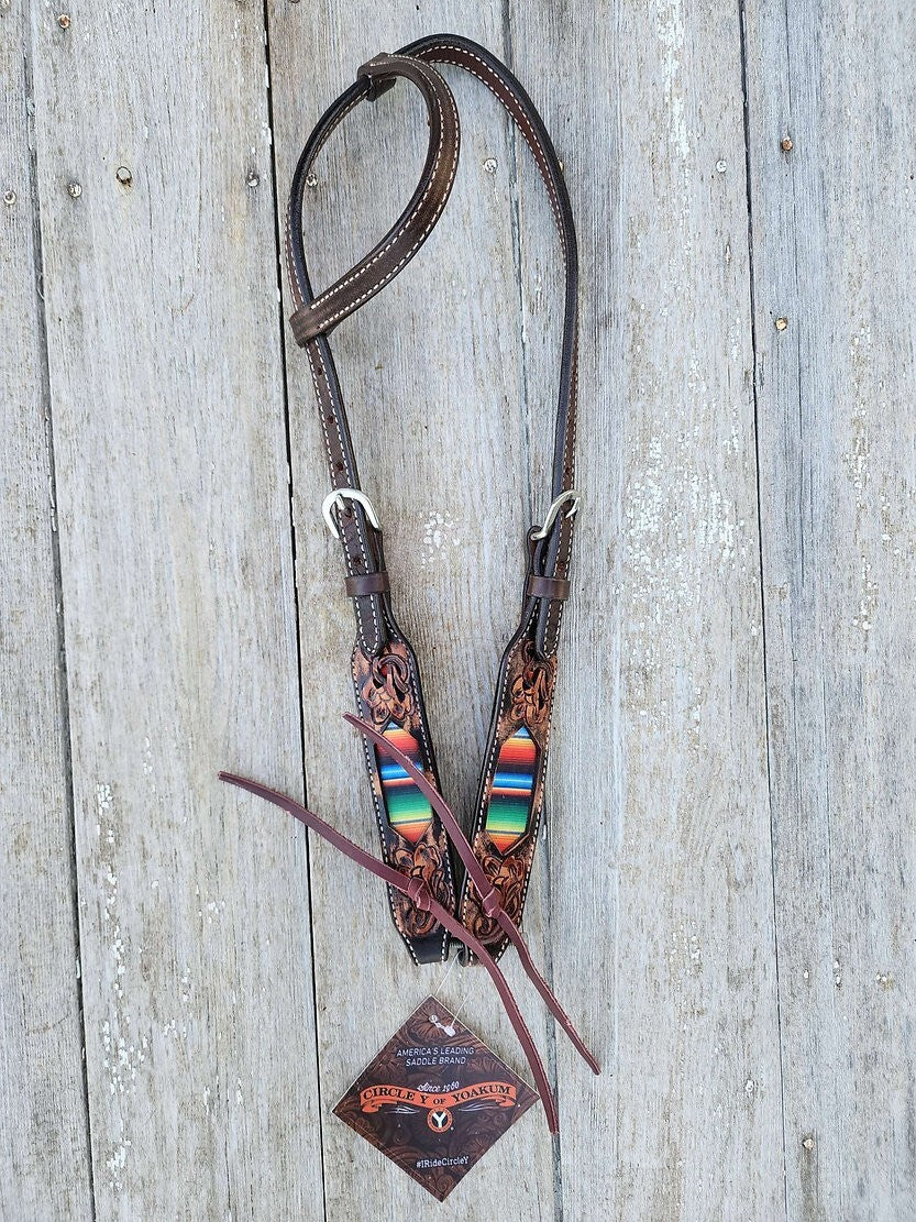 Circle Y Serape Tack Set (1 Headstall & Breast Collar)
