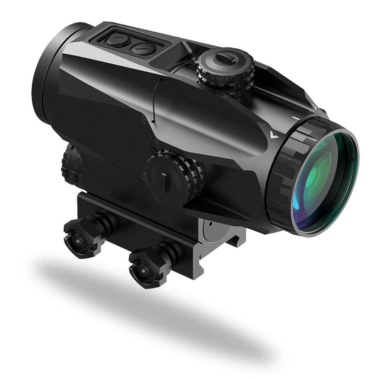Swampfox Trihawk 3x30 Prism Scope, Green MOA Reticle