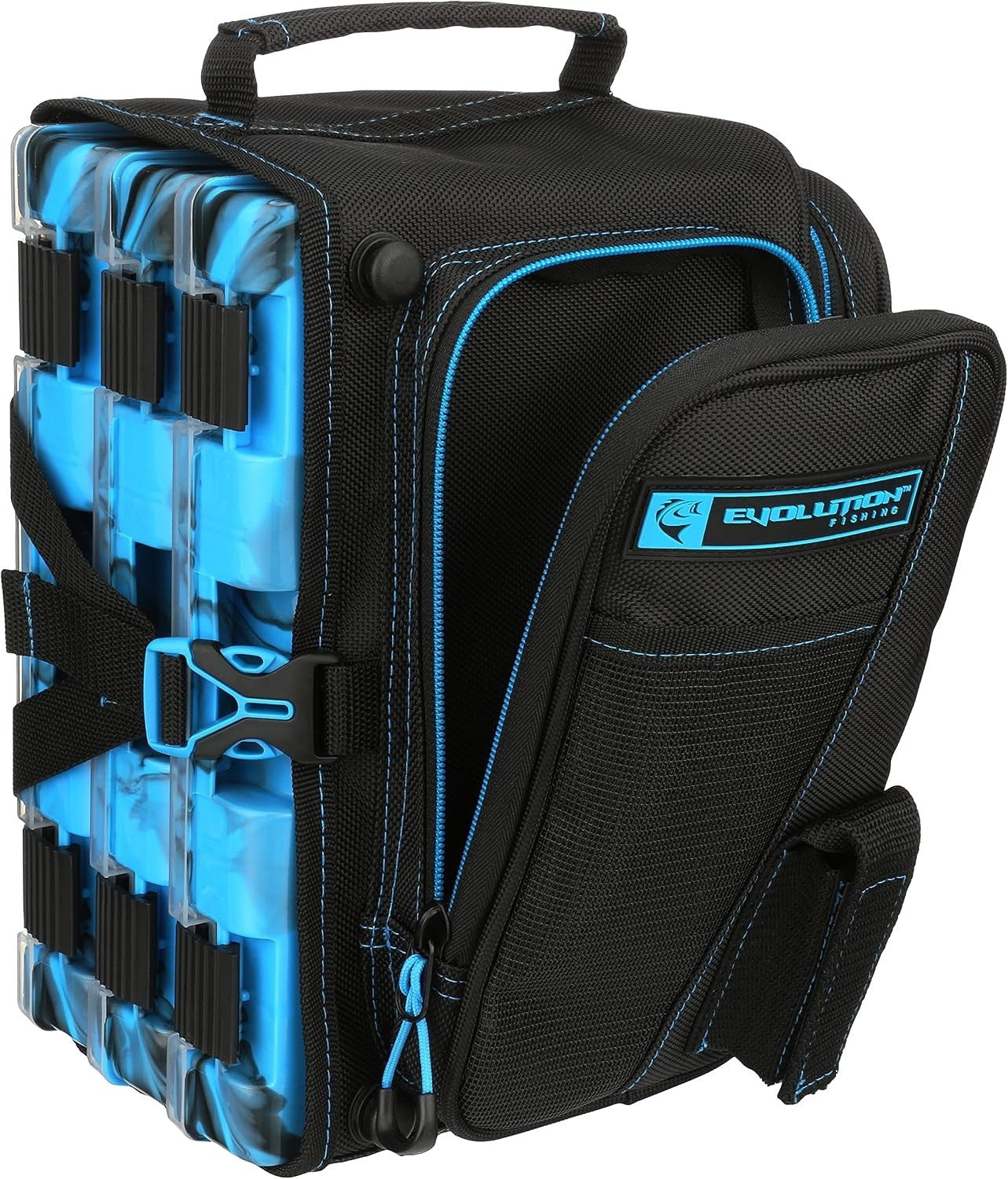 Evolution Outdoors Drift 3600 Tackle Sling Pack w/ 3 Trays Green or Blue