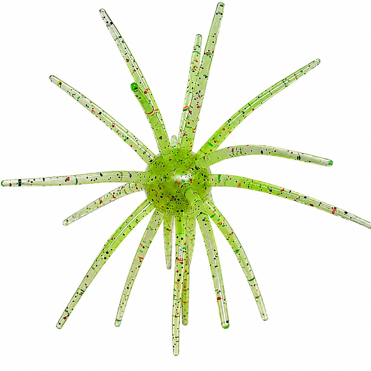 BFT Mini Urchin 2.5" Spiny Dice Bait DuraFlex Buoyant Finesse 4 Pack