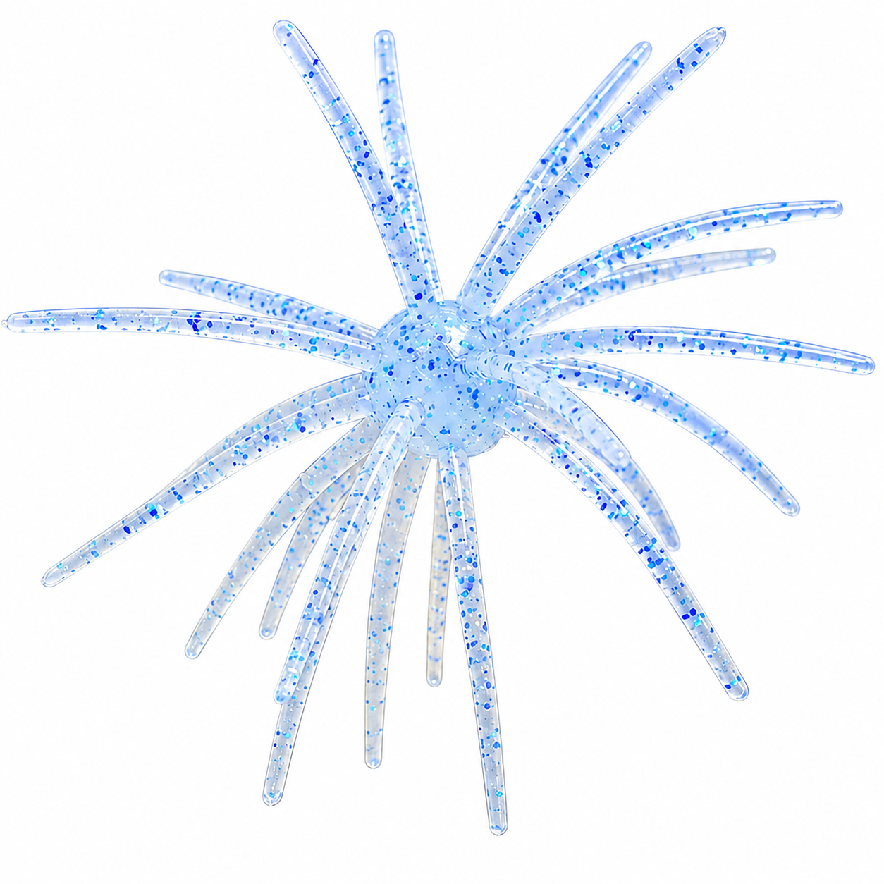 BFT Micro Urchin 1.5in Crappie Panfish Spiny Finesse Bait DuraFlex 6 Pack