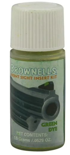 BROWNELLS Front Sight Pigment 0.5oz (Red, Orange or Green)