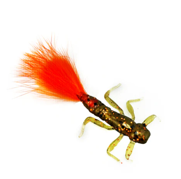 Rabid Baits Crappie Bug 1.5" Fur Tail Soft Plastic Panfish Bait 6 Pack