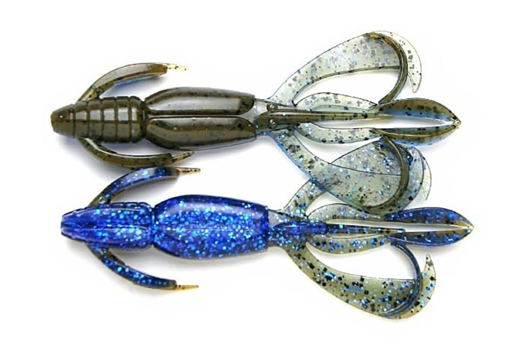 Keitech CF44402 Crazy Flapper Okeechobee Craw, 4.4"