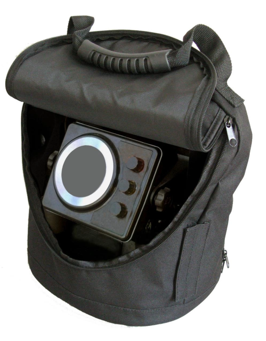 Trophy Angler Deluxe Round Bottom Electronics Bag FITS Vexilar Marcum Humminbird