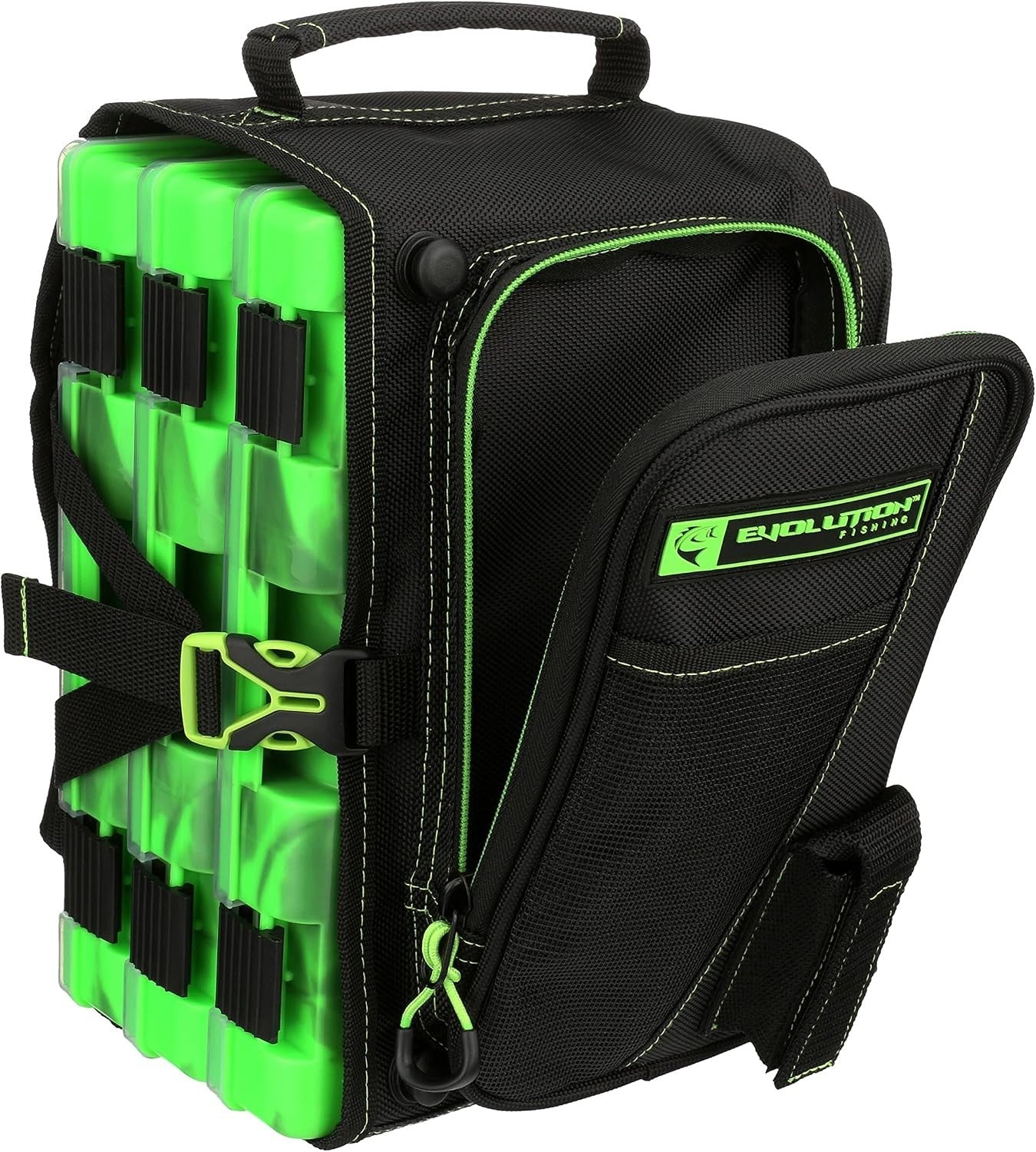 Evolution Outdoors Drift 3600 Tackle Sling Pack w/ 3 Trays Green or Blue