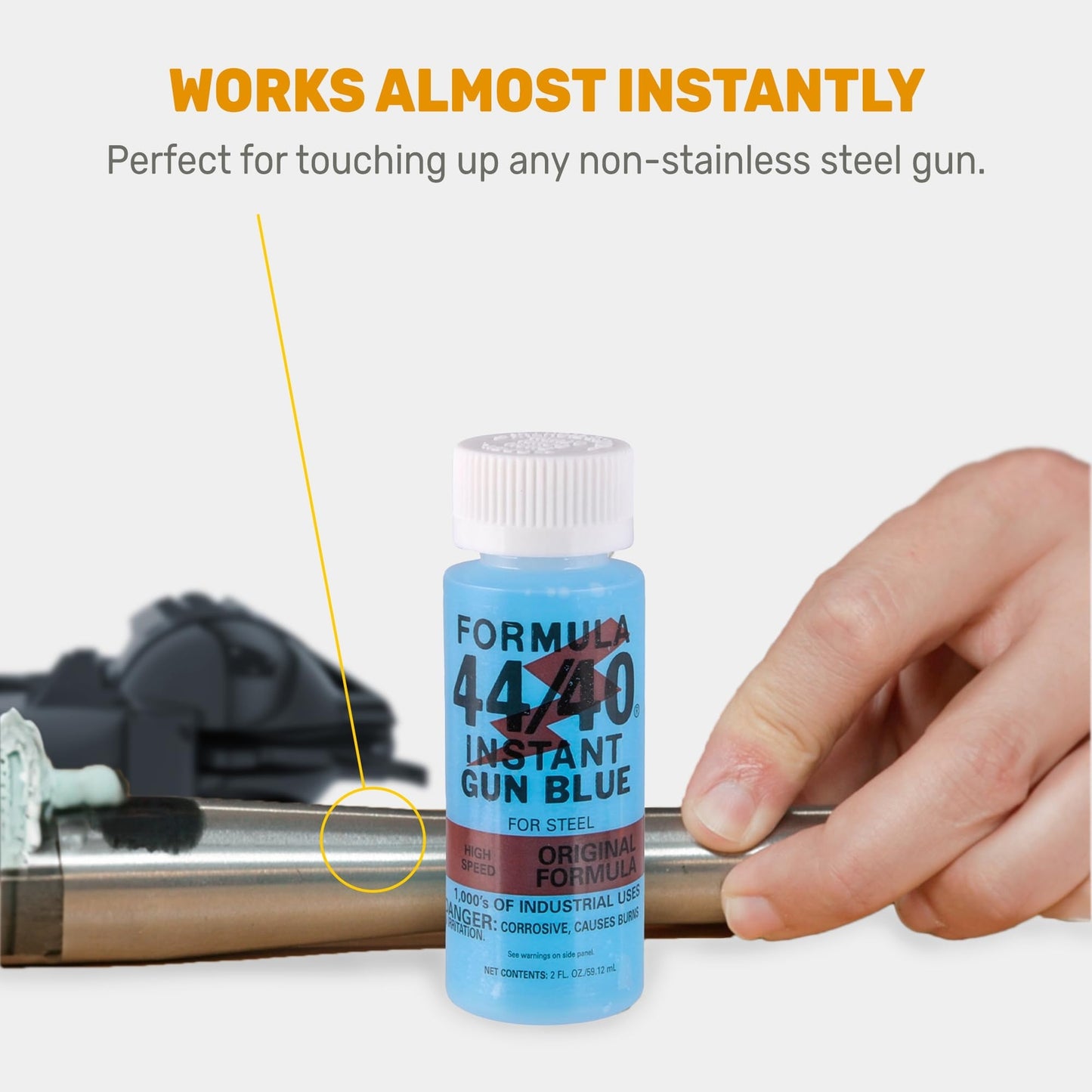 Brownells Formula 44/40 Instant Gun Blue 2oz