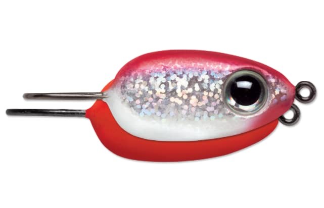 VMC Tear Drop Jig 1/4 oz Glow Red Shiner