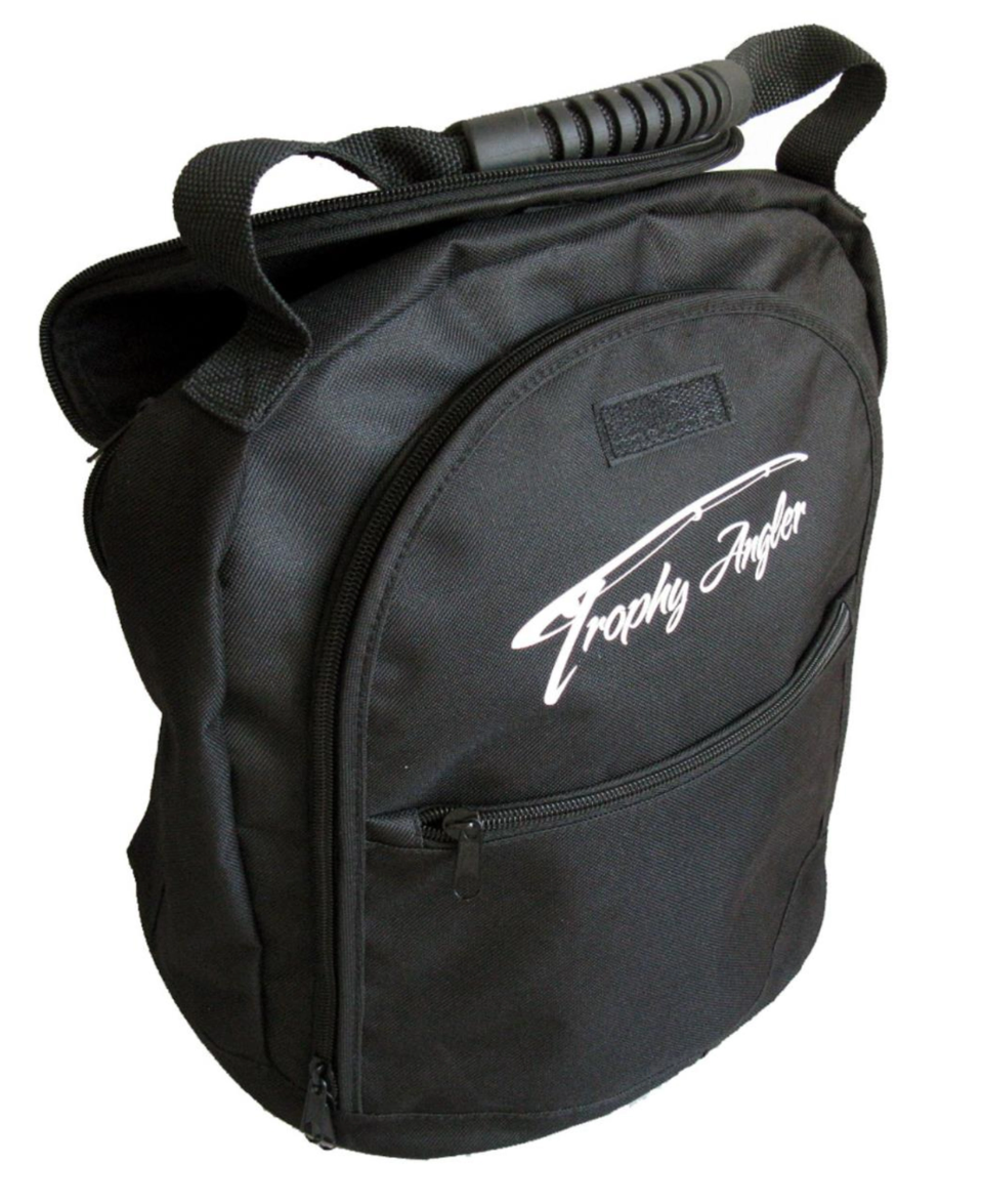 Trophy Angler Deluxe Round Bottom Electronics Bag FITS Vexilar Marcum Humminbird