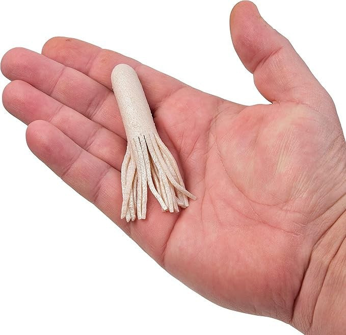 Berkley PowerBait MaxScent Fishing Soft Bait Tube, White Pearl, 3 1/2" 6 pack