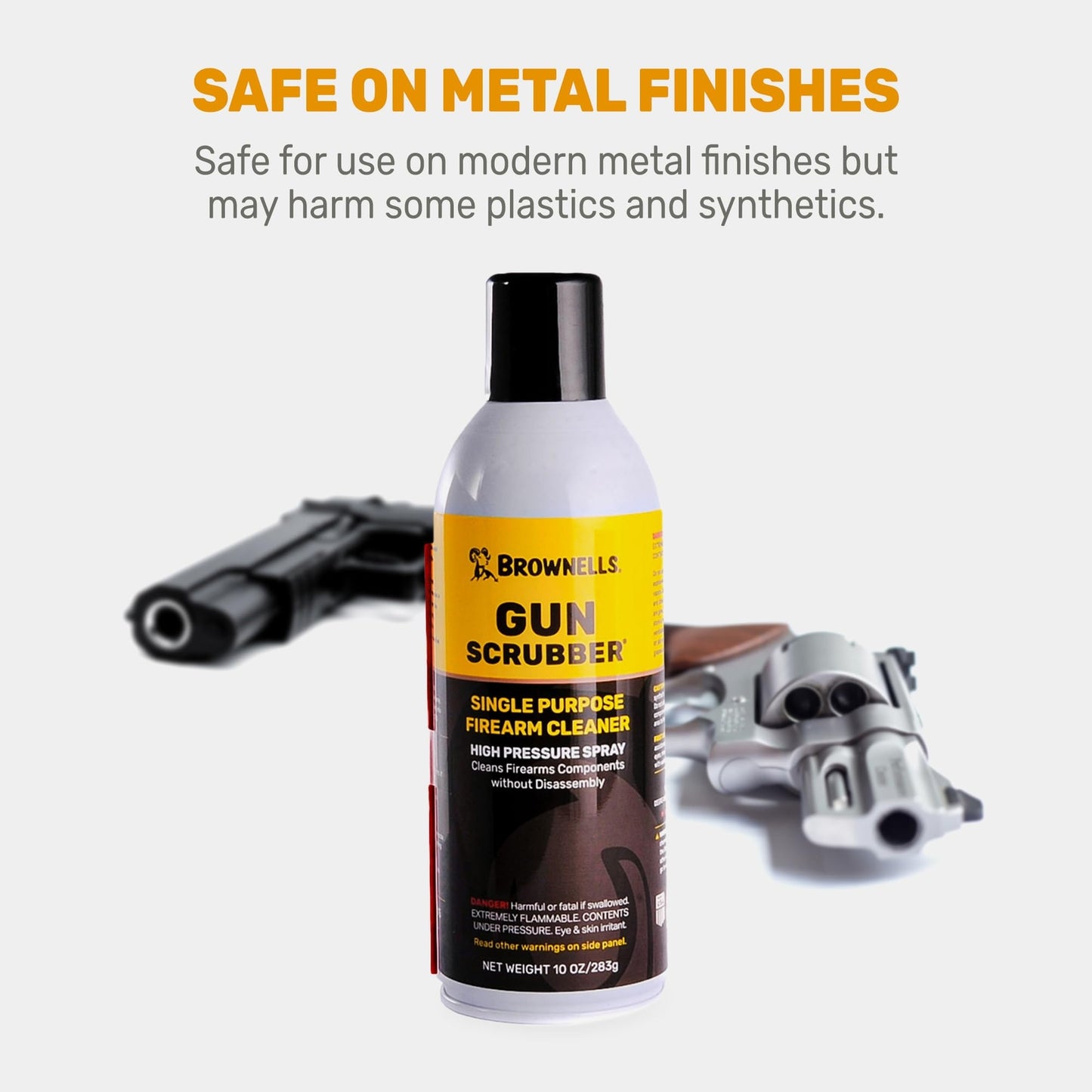 Brownells Gun Scrubber High-Pressure Firearm Cleaning Solvent 10 oz