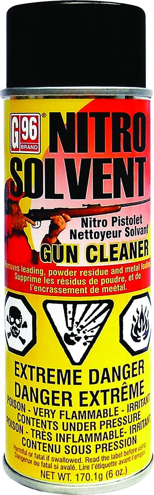 G96 PRODUCTS INC 1105 NITRO SOLVENT AEROSOL
