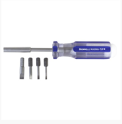 Brownells MAGNA-TIP 5 Piece Screwdriver Set for Winchester 97 Shotgun Tool