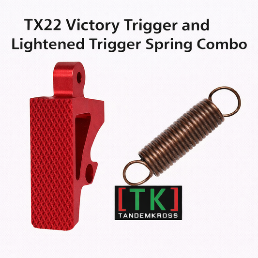 Tandemkross Victory Trigger and Lightened Trigger Spring for Taurus TX 22 Combo