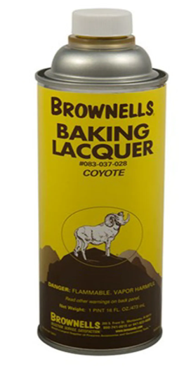 BROWNELLS 16 oz. Coyote Brown Baking Lacquer