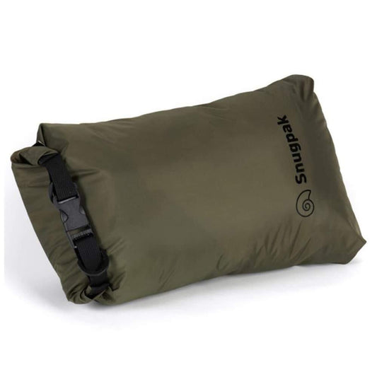 Snugpak Dri-Sak, Waterproof Storage Bag with Roll and Clip Seal, Large, Olive