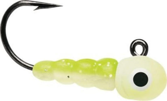 Larvae Jig 1/100 oz Glow Chartreuse