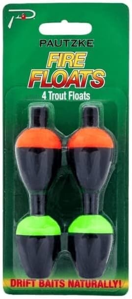 Pautzke Bait Co. Fire Floats Four Pack Trout Floats