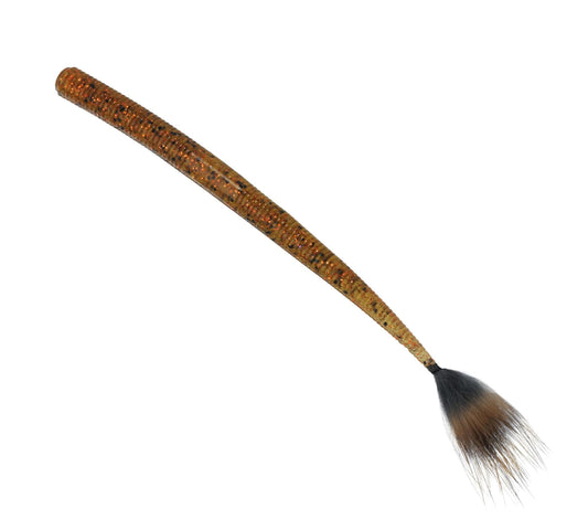 Rabid Baits Shaker Worm Straight Tail Worm, 6", St. Lawrence, (6 Baits)