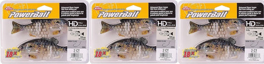 Lot of 3 Berkley Powerbait Gilly Fishing Soft Bait ( Multiple Colors / SIzes)